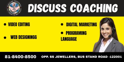 Best Computer Institute In Gurgaon | Discuss Coaching |81-8400-8500